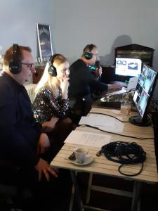 Moderátorská dvojice Martin Tomša a Martina Konáriková