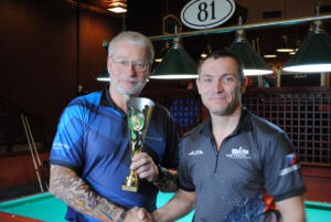 MR seniorů, 10 ball, 3. místo, Pavel Halamka