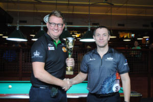 MR seniorů, 10 ball, 1. místo, Heath Williams