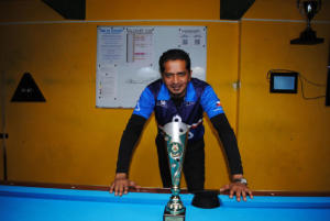 MR seniorů, 1. místo, 8 ball, Arivukkannan Balan