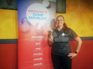 MR žen 10 ball, 1. místo, Eliška Šmídová