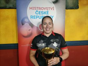 MR žen 8 ball, 1. místo, Veronika Hubrtová