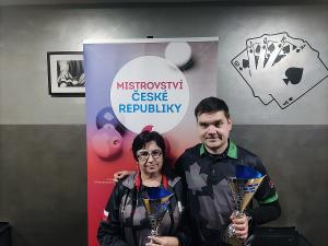 MR smíšených dvojic, 2. místo, Žalmanová - Žalman