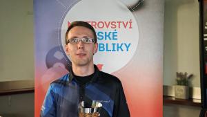 Jan Meisner, 3. místo, MČR 14.1, 2024